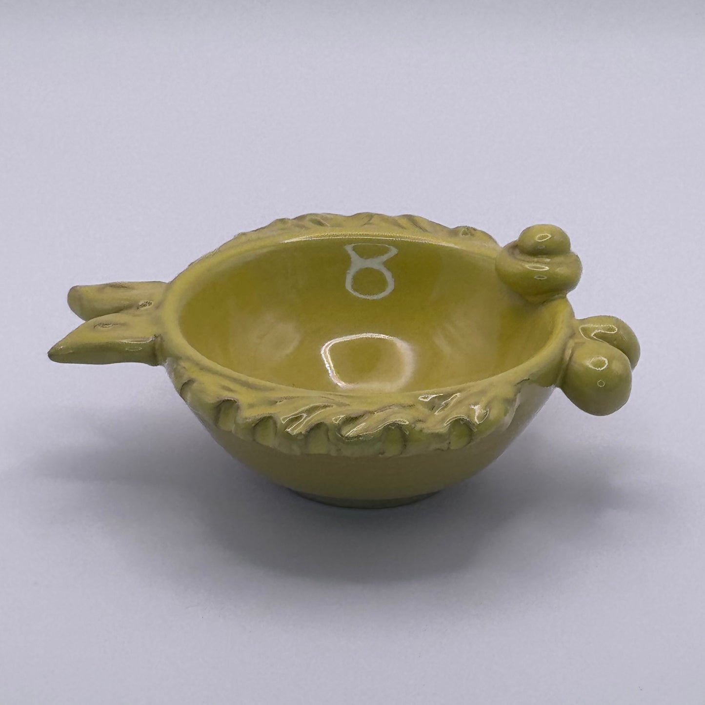 Schälchen Fisch-Design-Ciotola Pesce giallo