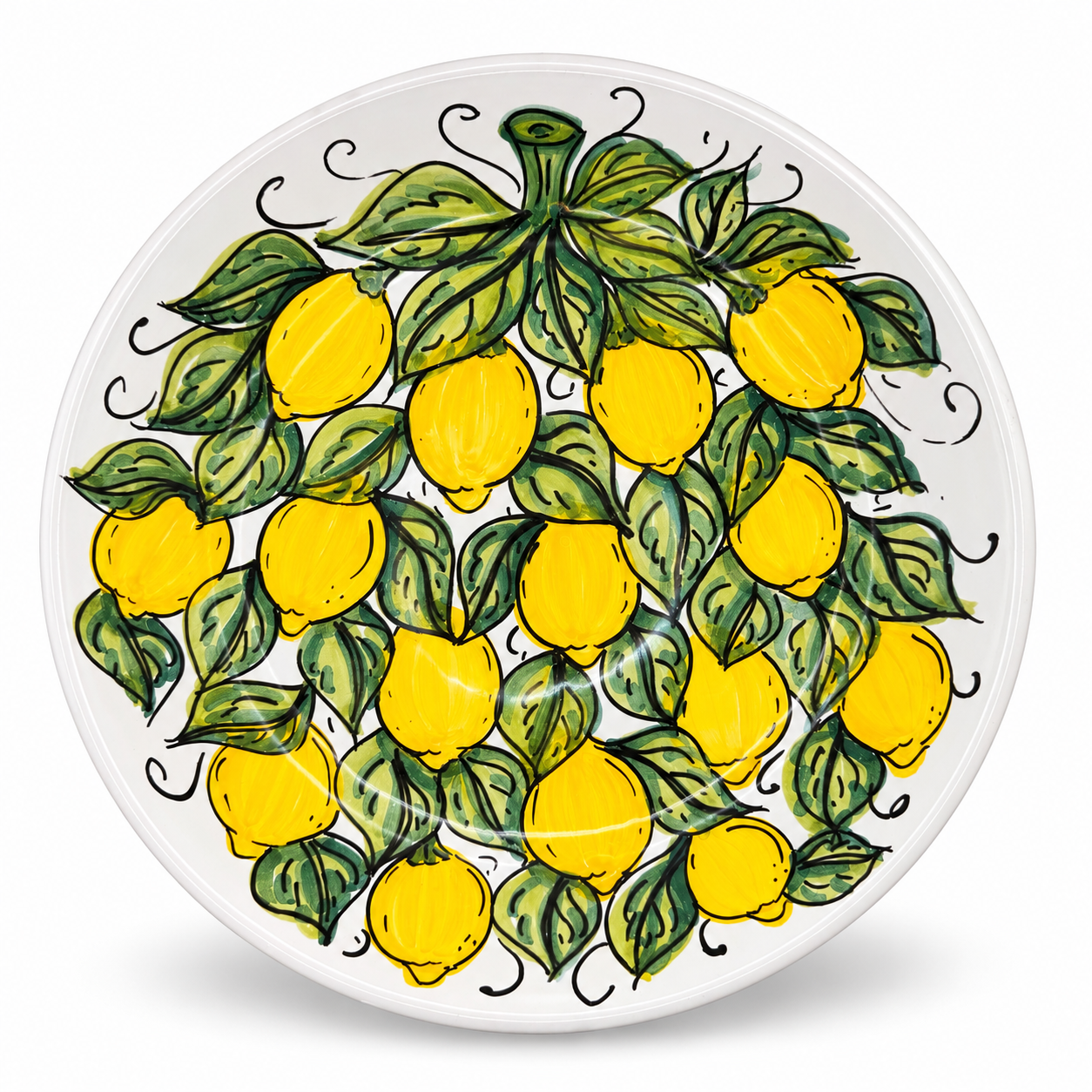 Keramikteller „ Limoni“ – Ø 36 cm, Sizilien