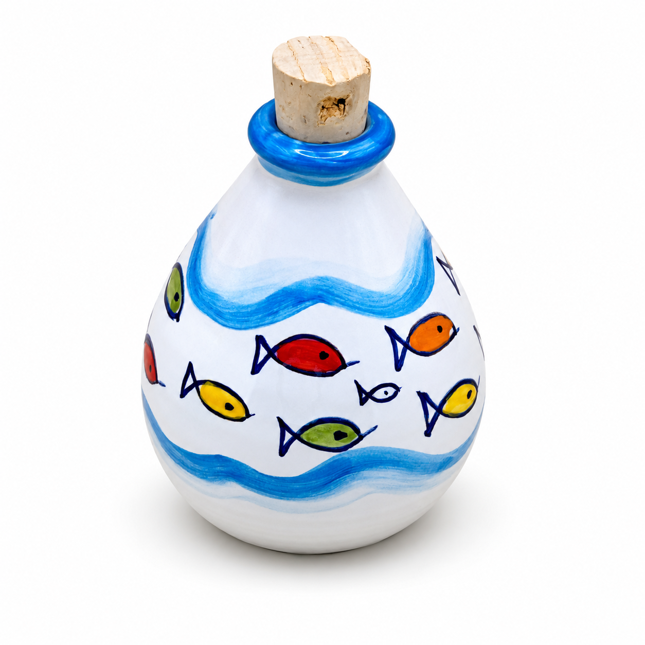 Sizilianische Keramik-Ölflasche – piccolo #5