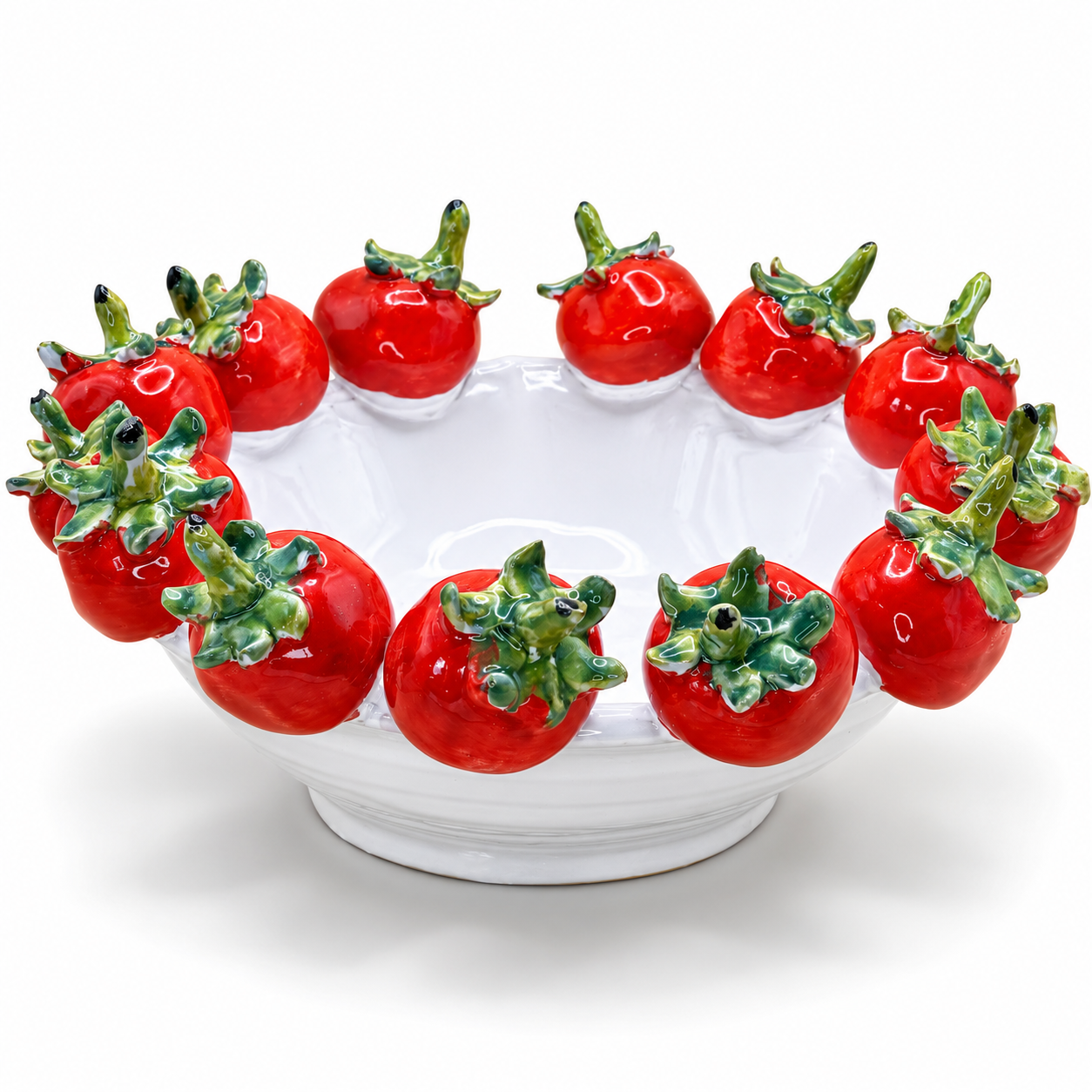 Ciotola Pomodori a Rilievo – Schale mit aufgesetzten Tomaten BR