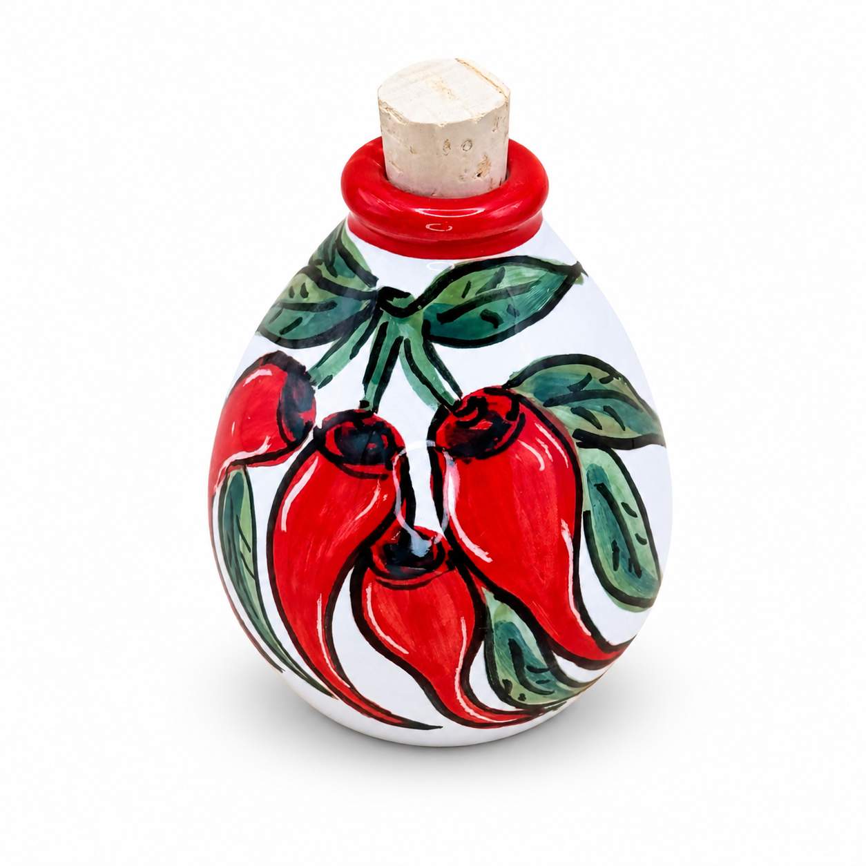 Sizilianische Keramik-Ölflasche – piccolo #9