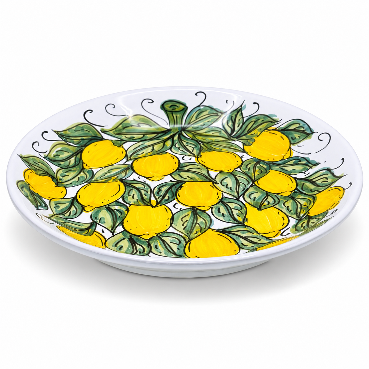 Keramikteller „ Limoni“ – Ø 36 cm, Sizilien