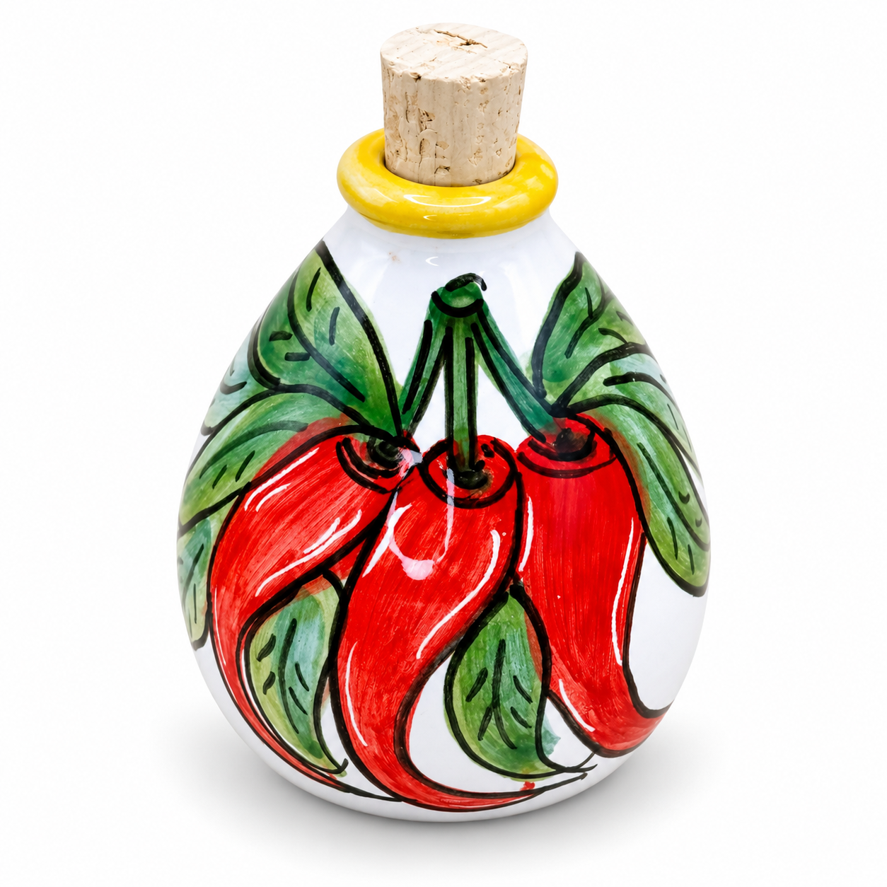 Sizilianische Keramik-Ölflasche – piccolo #8