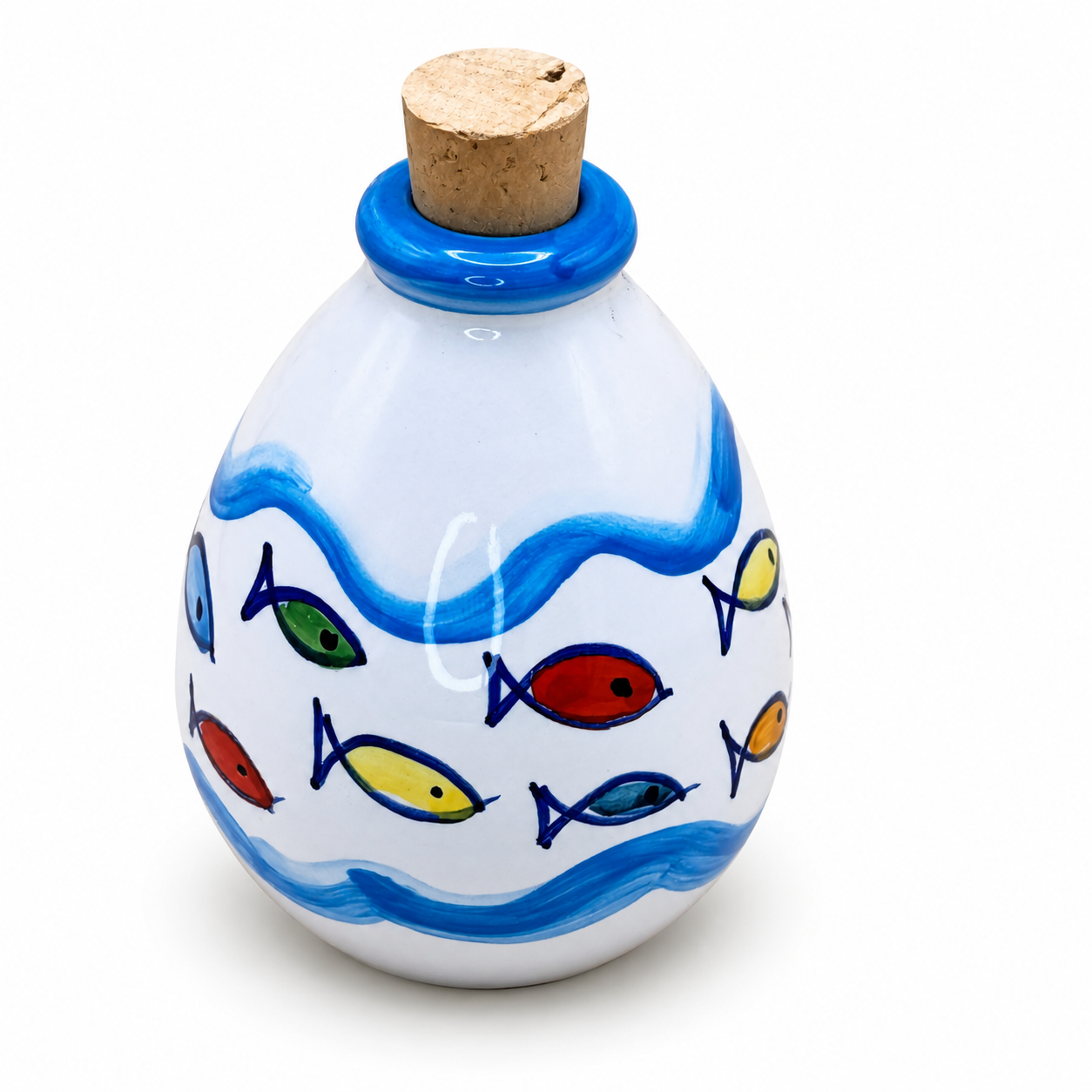 Sizilianische Keramik-Ölflasche – piccolo #4