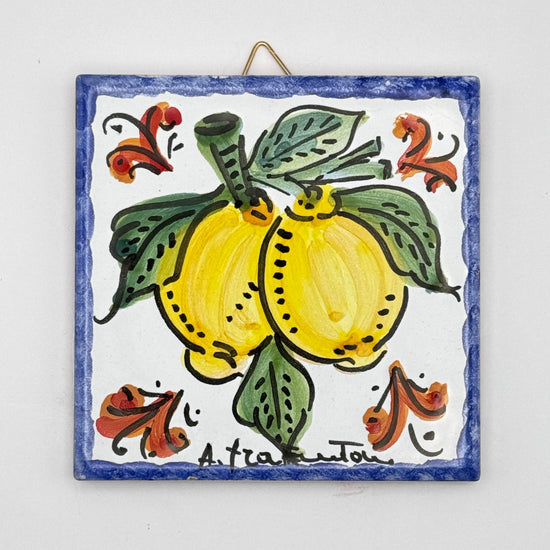 Zitronen - Fliese/Untersetzer