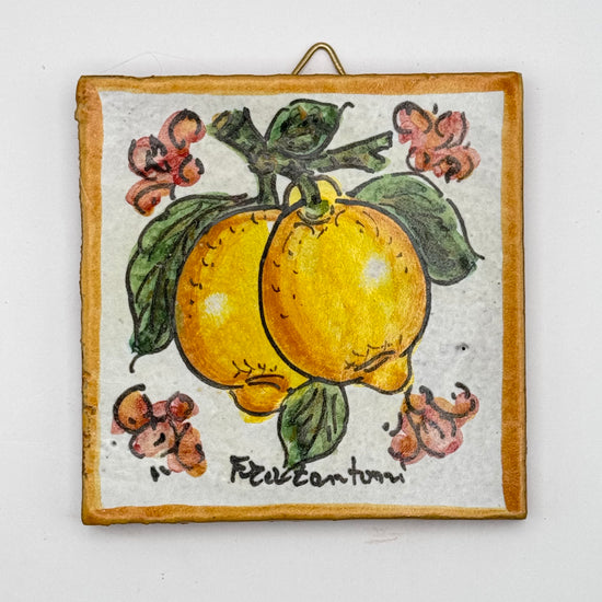 Zitronen - Fliese/Untersetzer