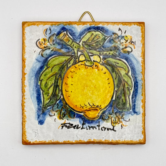 Zitronen - Fliese/Untersetzer