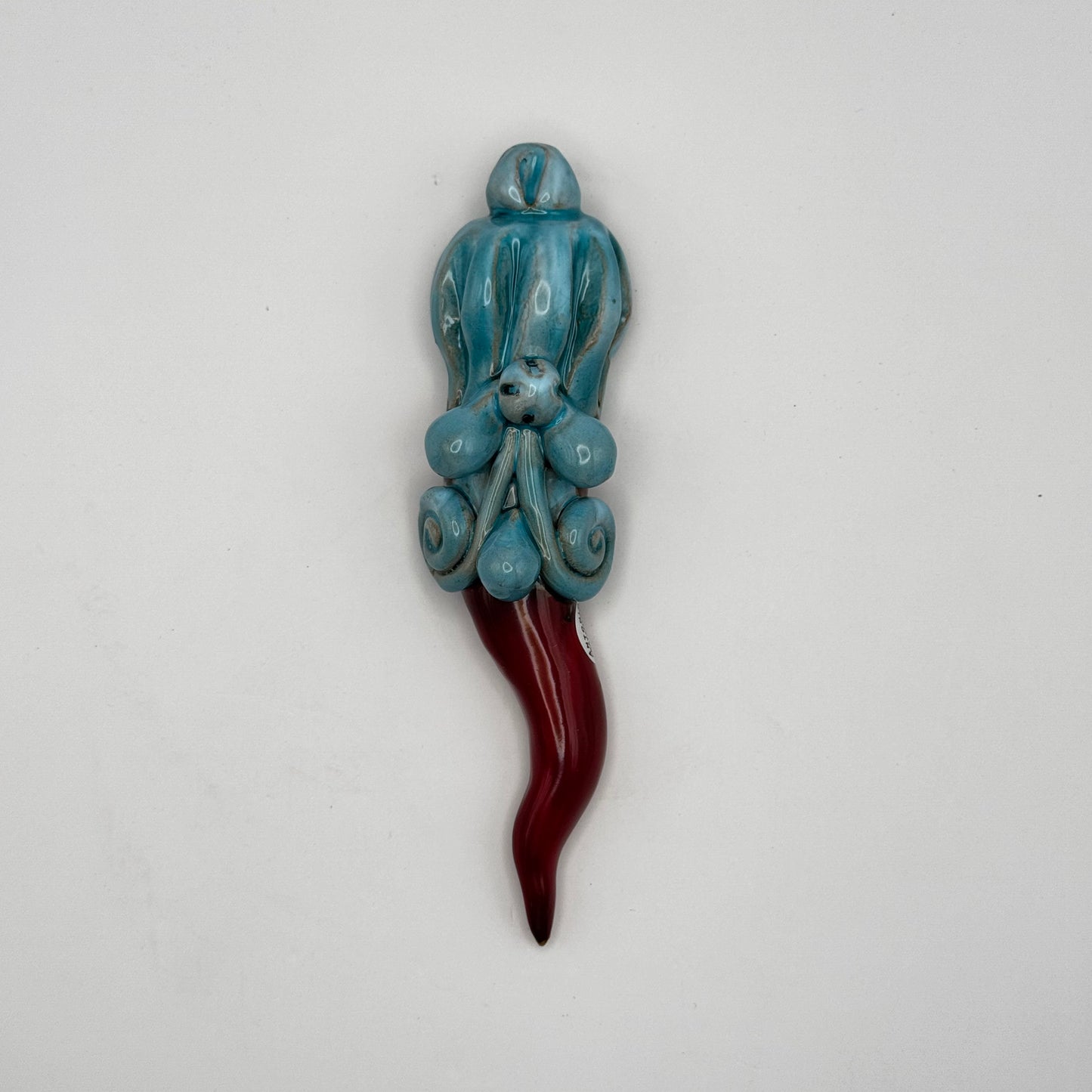 Corno Mis2 (Horn) rosso/turchese Style 3