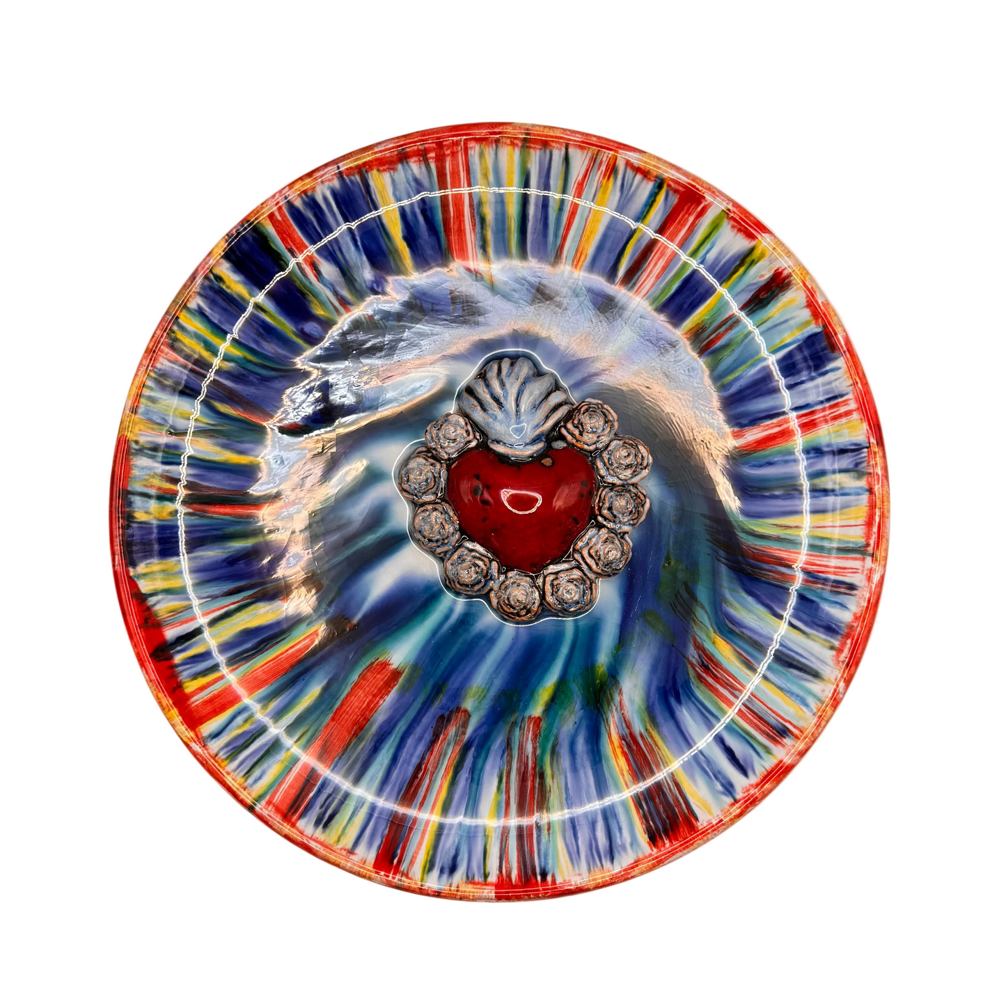 Keramikteller „sacro cuore“ #3 – Ø 26 cm