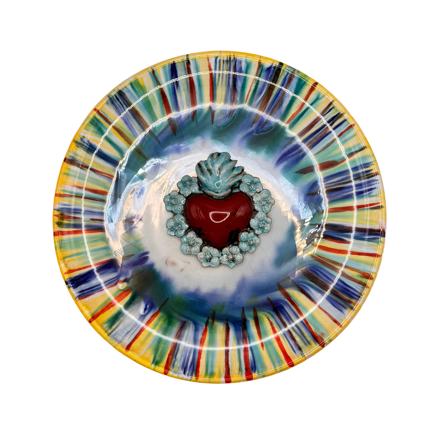 Keramikteller „sacro cuore“ #2 – Ø 26 cm