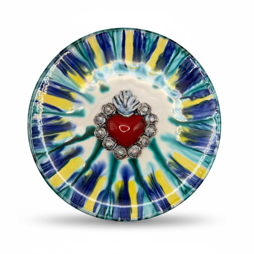 Keramikteller „sacro cuore“ #1 – Ø 26 cm
