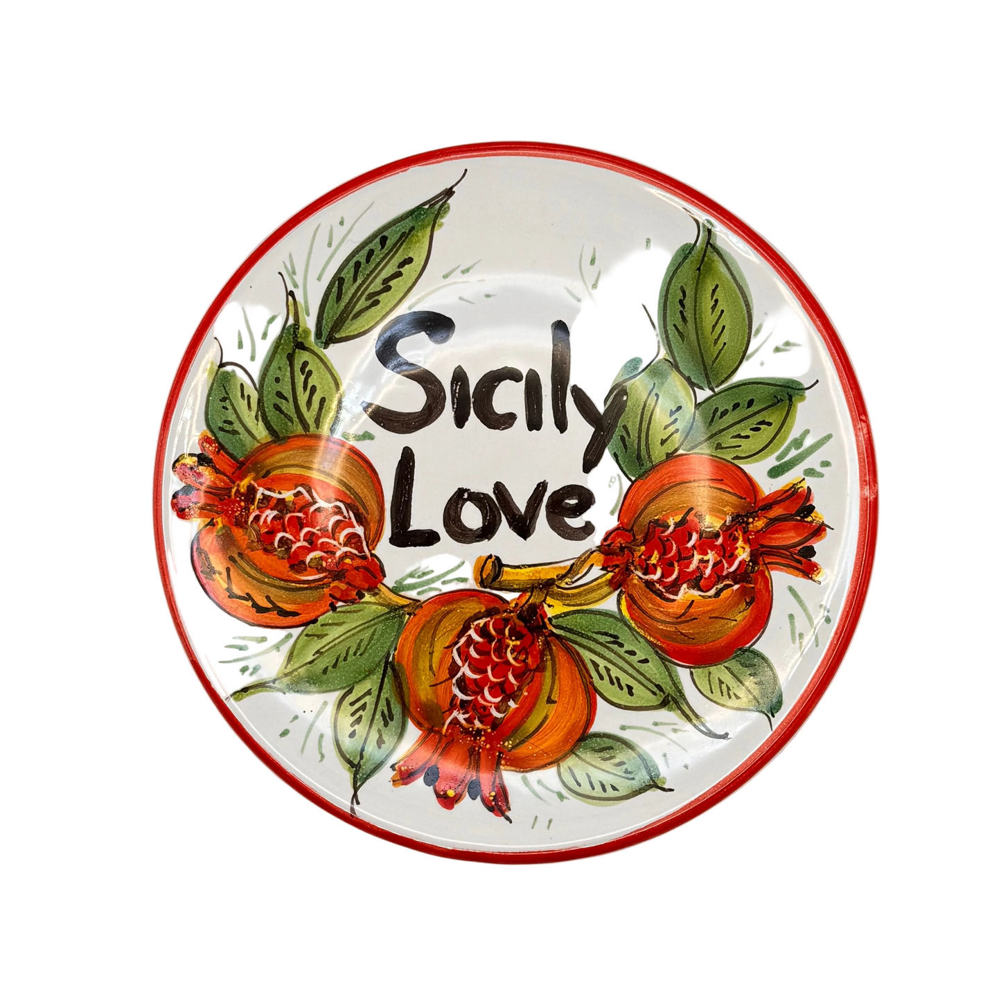 Keramikteller „Sicily Love“ Melgrana– Ø 18 cm