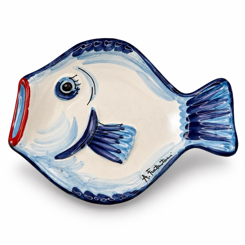 Fischteller/Piatto Pesce bunt 26x19 #4