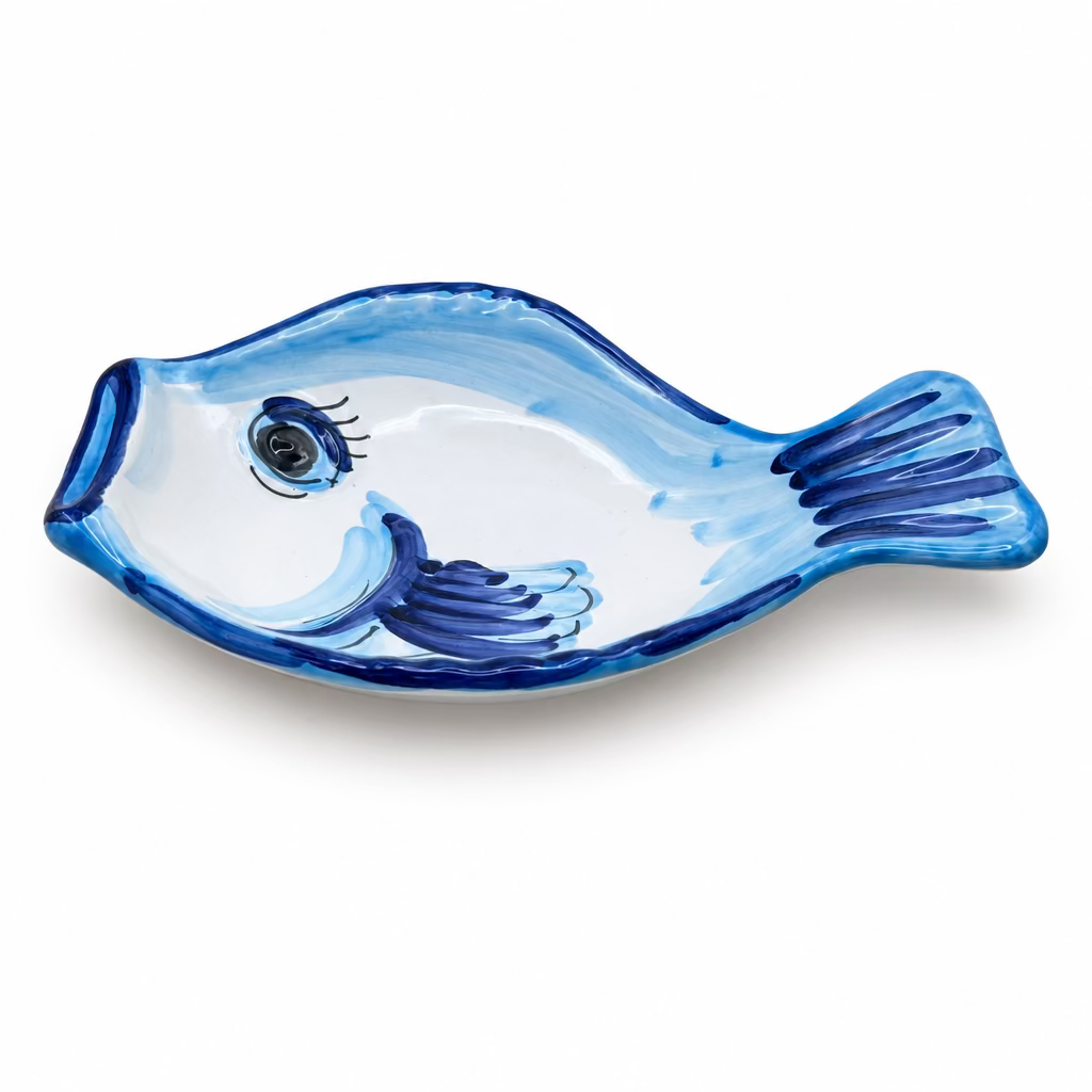 Fischteller/Piatto Pesce bunt 26x19 #3