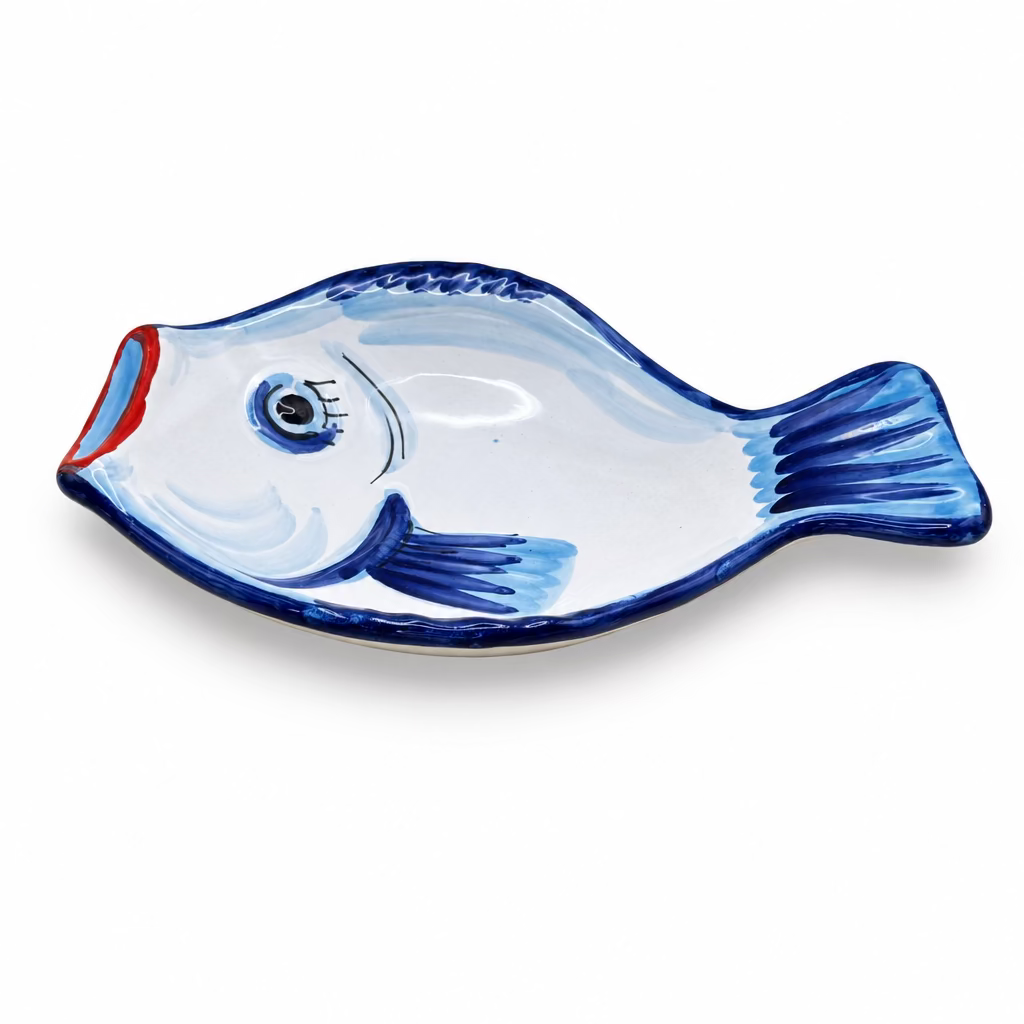 Fischteller/Piatto Pesce bunt 26x19 #4