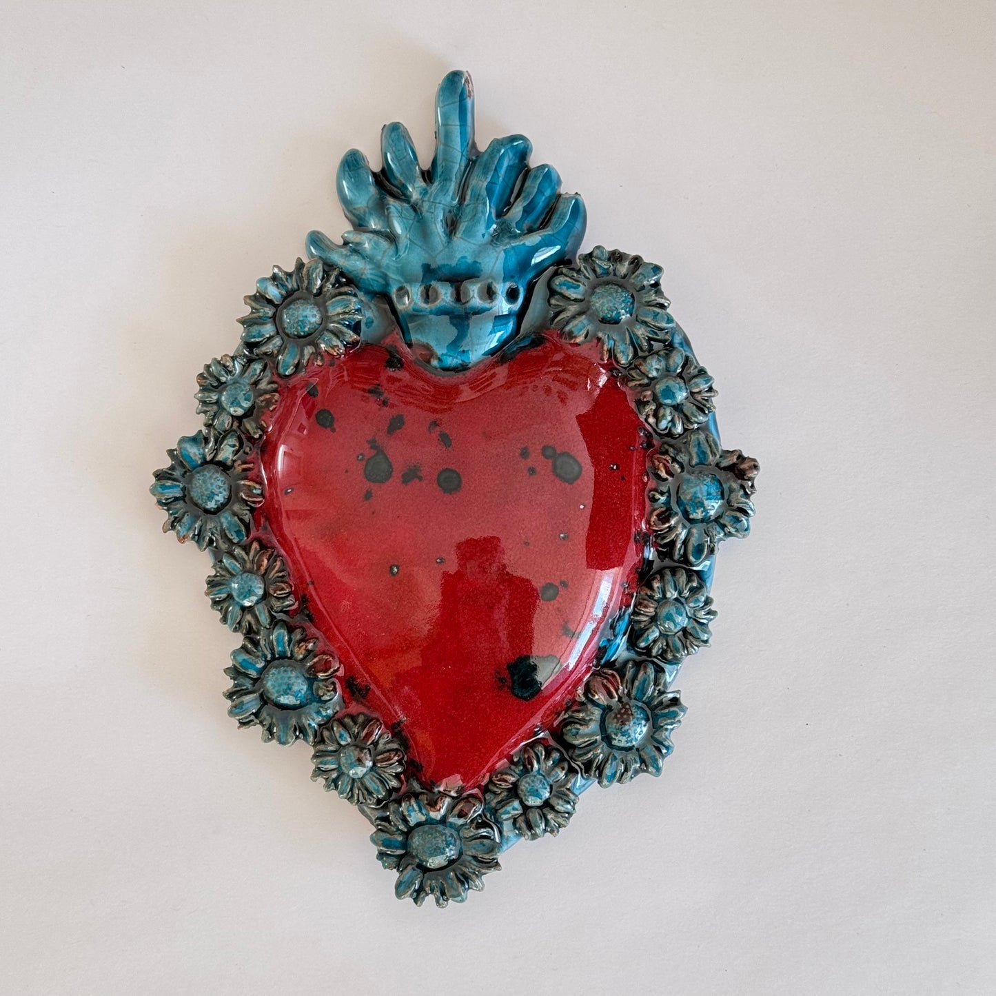 Herz aus Keramik "Sacro Cuore" 57