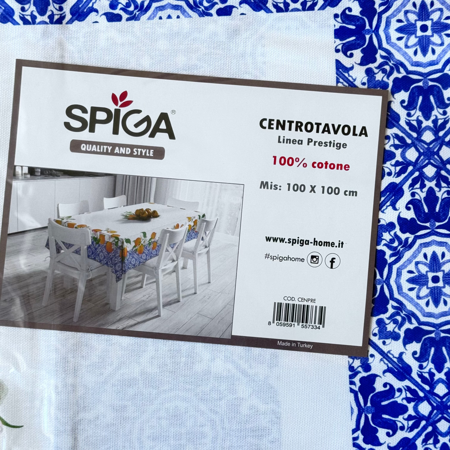 Tischdecke 100 (Centrotavola) Motiv 2